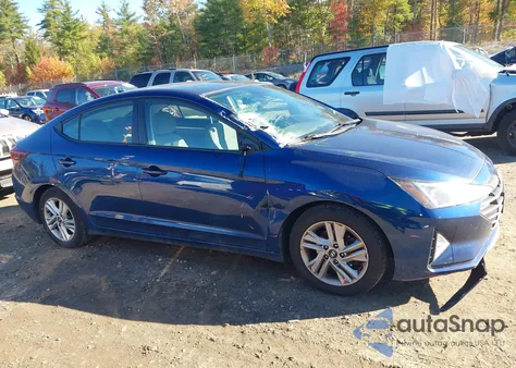 2020 Hyundai Elantra Sel from USA, damaged, VIN 5NPD84LF9LH625747